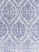 Pavillion Trellis Indigo P Kaufmann Fabric